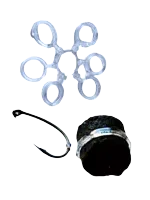 LK BAITS Gumičky na pelety Bait Bands (7mm)