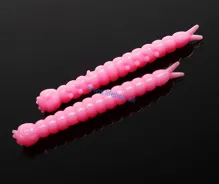 LIBRA LURES Slight Worm 38 Bubble Gum 017 (15ks) syrová príchuť