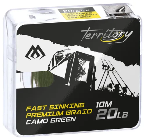 MIKADO Pletenka Fast Sinking Premium Braid, camo zelená (10m)