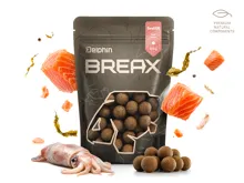 DELPHIN Boilies BreaX SeaKer Squid-Losos, 300g