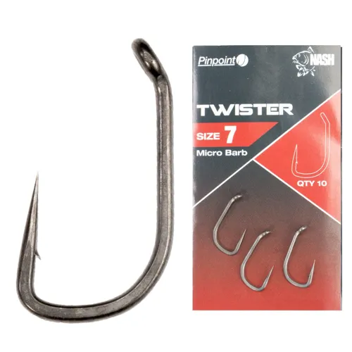 NASH Háčik s protihrotom Twister (10ks)