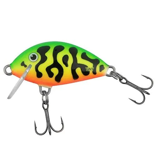 SALMO Wobler Tiny Sinking Green Tiger 3cm (potápavý)