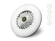 DELPHIN Ventilátor so svetlom Ventix 4400 mAh