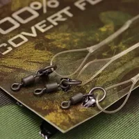 GARDNER Fluorocarbon Covert Hinged Stiff Fluoro Booms 20cm, 3ks (2)