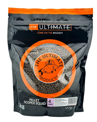 THE ULTIMATE Pelety Scopex Squid 4mm (1kg)