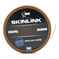 NASH Stužená šnúrka SkinLink Semi Stiff Gravel svetlo hnedá 10m (5)