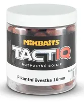 MIKBAITS Tactiq rozpustné boilies Pikantní Švestka 16mm, 250ml