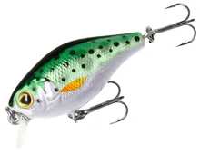 MIKADO Wobler Bold Head 4cm, 3.5g Rainbow Trout (plávajúci)