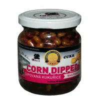 LK BAITS Dipovaná kukurica Black Protein