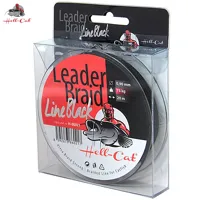 HELL-CAT Spletaná nadväzcová šnúra Leader Braid Line Black 20m