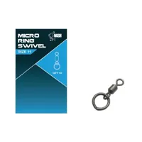NASH Obratlík Micro Rig Swivel veľ. 11, 10ks