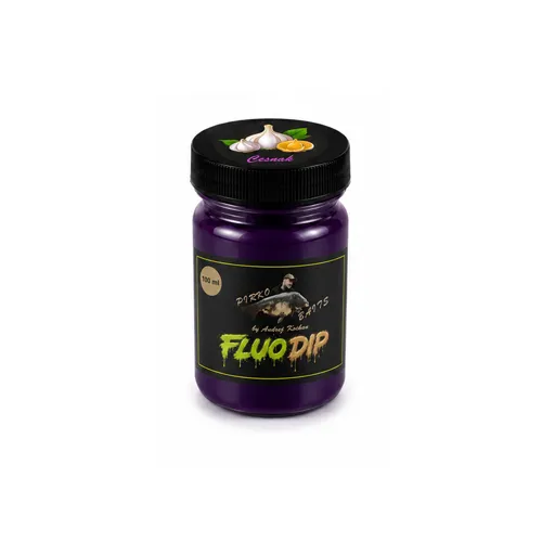 PIRKO BAITS Fluo Dip Cesnak fialový 100ml