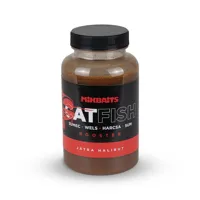 MIKBAITS Catfish booster Pečeň Halibut, 250ml