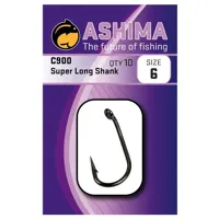ASHIMA Háčik s protihrotom C900 Super Long Shank č.4 10ks