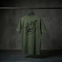 TB BAITS Tričko Hidden Carp Green (20)