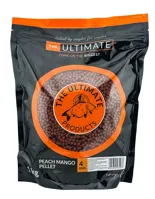 THE ULTIMATE Pelety Peach Mango 4mm (1kg)