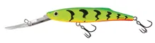 SALMO Wobler FREEDIVER SUPER DEEP RUNNER Green Tiger 9cm (plávajúci) SALMO Wobler FREEDIVER SUPER DEEP RUNNER Green Tiger 9cm (plávajúci)
