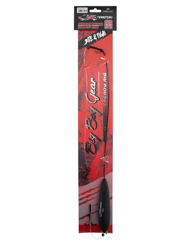 MIKADO Hotový sumcový nadväzec - EARTH WORM READY RIG RATTLE - 50g/90cm - SMCT-008-50E