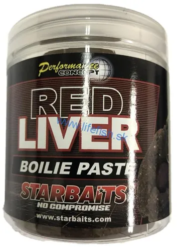STARBAITS Obalovacia Pasta Red Liver (250g)