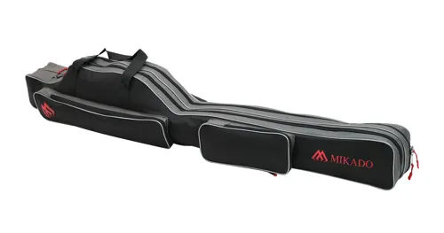 MIKADO Obal na prúty 2 COMPARTMENT BLACK 100cm (2 komorový)