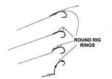 EXTRA CARP Krúžky Round Rig Rings 20ks (1)