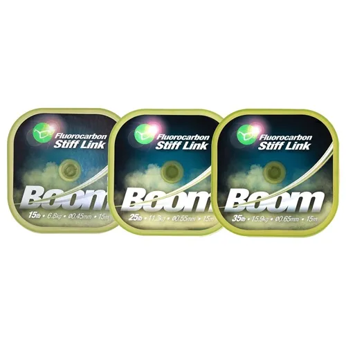 KORDA Fluorocarbon Stiff Link Boom 15m
