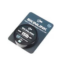 NASH Stužená šnúrka SkinLink Semi Stiff Silt tmavo hnedá 10m (1)