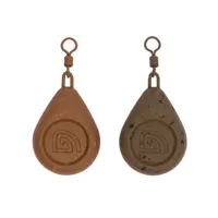 TRAKKER Olovo Flat Pear Swivel Lead