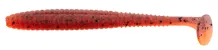 LUCKY JOHN Nástraha S-Shad Tail 3.8" T48 Red Fire Tiger (1ks)