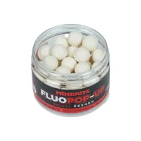 MIKBAITS Fluo Pop-up Chilli Cesnak 14mm, 150ml (1)