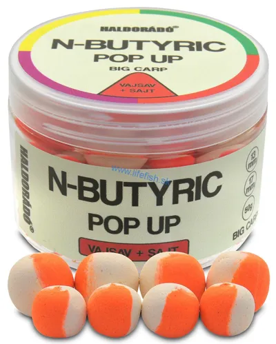 HALDORADO N-Butyric Pop Up Big Carp Butyric/Syr 13-17mm, 50g