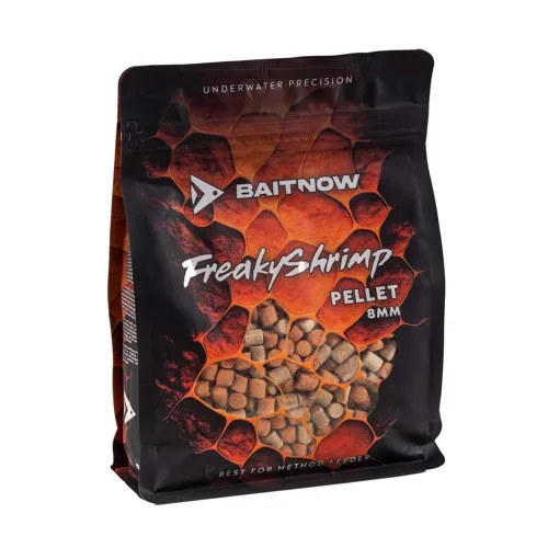 BAITNOW Pellet Method Feeder Freaky Shrimp 8mm, 800g