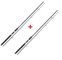 NGT Prút Carp Stalker Rod 8ft/2diel black 1+1 ZDARMA!