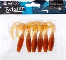 MIKADO Nástraha TWISTER 64mm/ORANGE PEPPER (6ks) (1)
