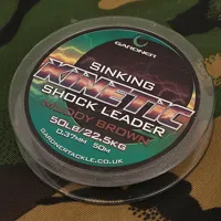 GARDNER Šoková šnúra Kinetic Shock Leader 50m, 50lb/22.7kg