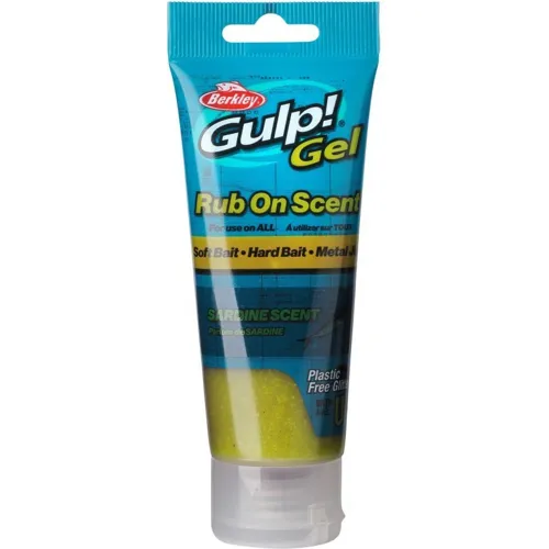 BERKLEY Gél Gulp! Sardine Yellow Silver Flake 80 ml
