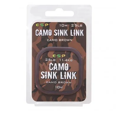 ESP Nadväzcová šnúra Camo Sink Link Brown (10m)