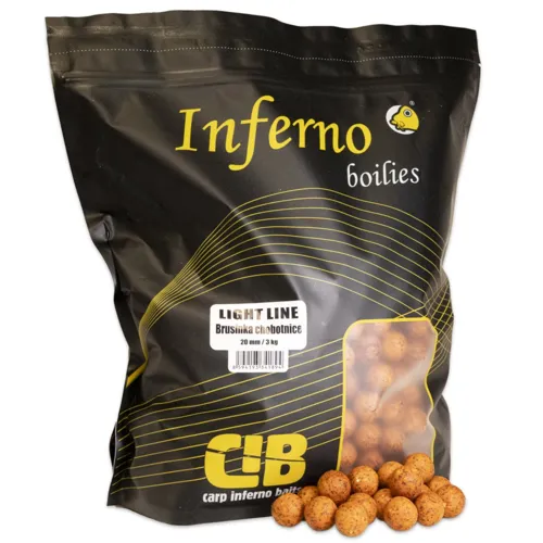 CARP INFERNO Kŕmne boilies Light Line 20mm, 3kg
