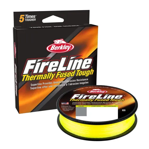 BERKLEY Fireline® Fused Original Flame Green 150m, 0.15m, 8.3KG