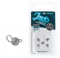 MIKADO Jaws Tungsten Cheburashka 0.75g, 5ks (4)