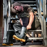 VASS Zimné nepremokavé nohavice Vass-Tex 175 Khaki (4)