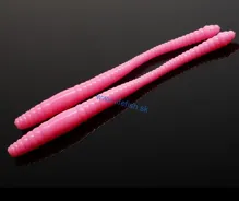 LIBRA LURES Dying Worm 70 Bubble Gum 017 (15ks) syrová príchuť