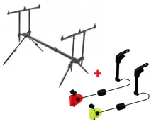 ZFISH Stojan Rod Pod Classic 3 Rods + 2x Indikátor záberu zadarmo!