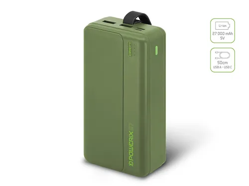 DELPHIN Powerbanka PoweriX  27 000 mAh
