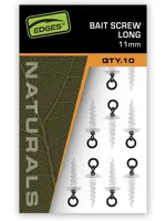 FOX Vrtáčik s obratlíkom Edges Bait Screw Long 11 mm