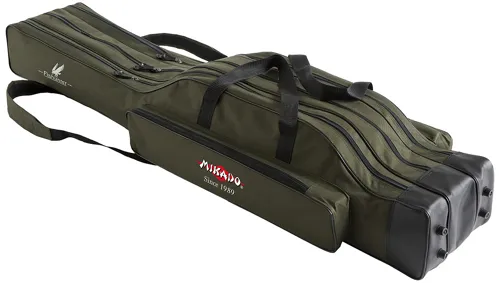 MIKADO Púzdro na prúty 3komorové 120cm (zelené)