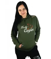 R-SPEKT Mikina s kapucňou Lady Carper khaki