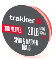 TRAKKER Šnúra Spod & Marker Braid Red (300m) (1)