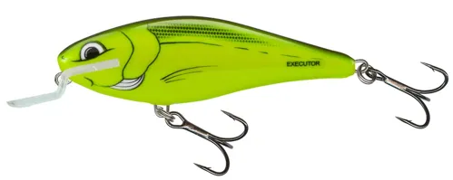 SALMO Wobler Executor Shallow Runner Chartreuse 7cm, 8g (plávajúci)