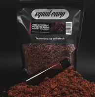 SQUAT CARP Stick mix Bloody Mulberry 1kg + booster 100ml